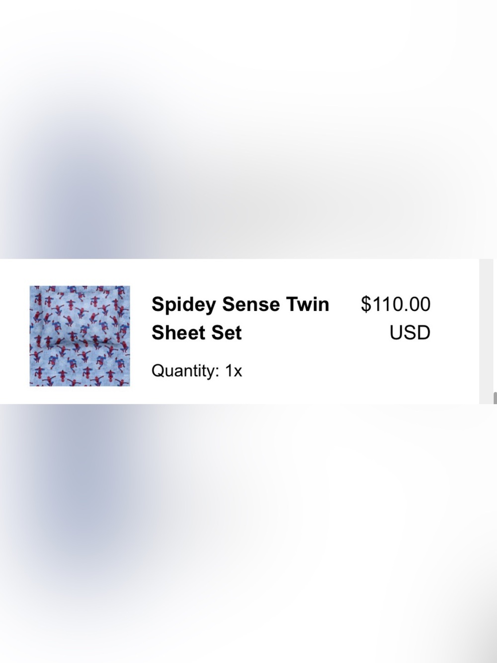 Little Sleepies Spider-Man Twin Sheet Set - Picture 4 of 4